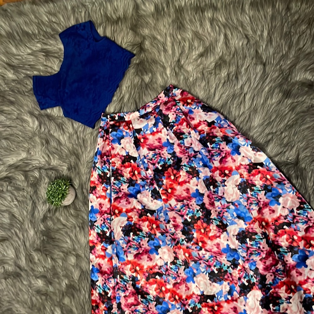 Two piece prom/homecoming dress
